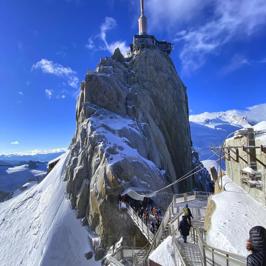 Station de ski écologique : vallée de Chamonix Mont Blanc