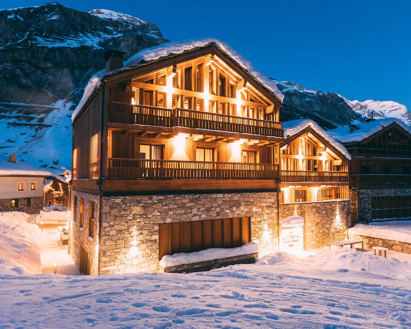 Hôtel Chalet Mont Blanc - Val d'Isère​
